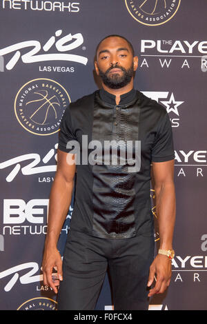 Joueur NBA Alan Anderson de la Washington Wizards assiste à la remise des prix des joueurs au Rio Hotel & Casino de Las Vegas Banque D'Images