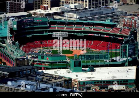 Boston, Massachusetts : Fenway Park, domicile de l'équipe de baseball des Boston Red Sox Banque D'Images