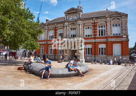 Bibliothèque de Brixton , , Londres Angleterre Royaume-Uni UK Banque D'Images