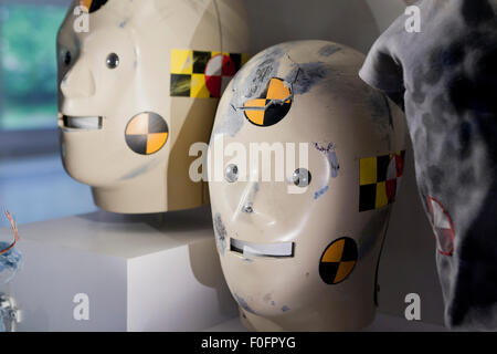 Vince et Larry, les Crash Test Dummies - USA Banque D'Images