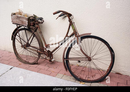 Mesdames Vintage bike Banque D'Images