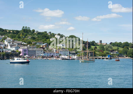 Dittisham, rivière Dart, Devon, Angleterre Banque D'Images