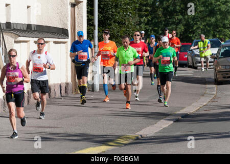 Marathon de la ville de Helsinki 2015 Banque D'Images