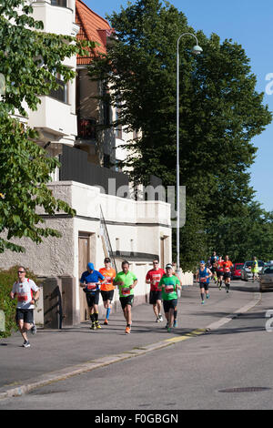 Marathon de la ville de Helsinki 2015 Banque D'Images