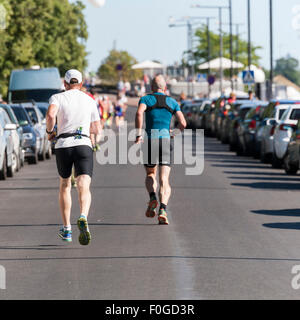 Marathon de la ville de Helsinki 2015 Banque D'Images