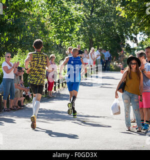 Marathon de la ville de Helsinki 2015 Banque D'Images