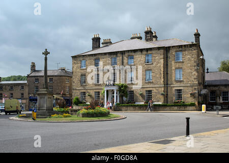 Le Rutland Arms Hotel, Bakewell, Derbyshire, Royaume-Uni. Banque D'Images