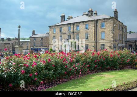 Le Rutland Arms Hotel, Bakewell, Derbyshire, Royaume-Uni. Banque D'Images