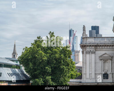 D'autres vues de la cathédrale St Paul à Londres, Angleterre Banque D'Images