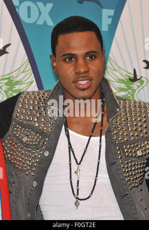 LOS ANGELES, CA - 8 août 2010 : R&B star Jason Derulo au Teen Choice Awards 2010 à l'Amphithéâtre Gibson. Banque D'Images