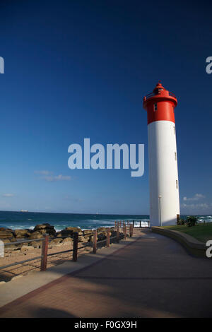 Leuchtturm à Natal, Durban, Afrique du Sud Banque D'Images