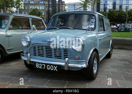 Morris Mini Van. Banque D'Images