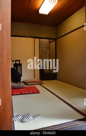 Le Japon et l'ensemble de chambre à coucher de style ancien Banque D'Images