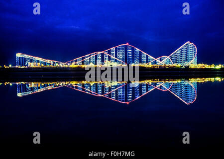 Le Grand. Pleasure Beach. Blackpool. Le Lancashire. UK Banque D'Images