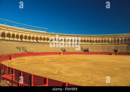 Arène Plaza de Toros à Séville, Espagne Banque D'Images