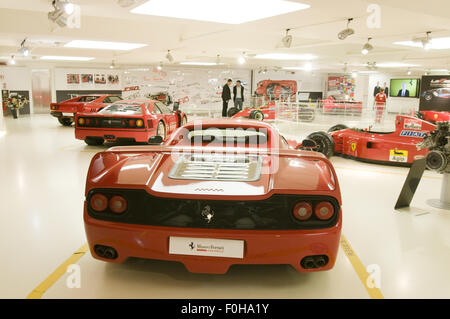 Musée Ferrari (Musée Ferrari à Maranello, Italie).Ferrari F50. Banque D'Images