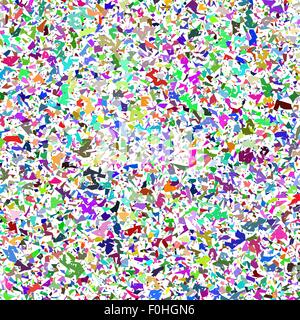 TV couleur motif transparente du bruit Illustration de Vecteur