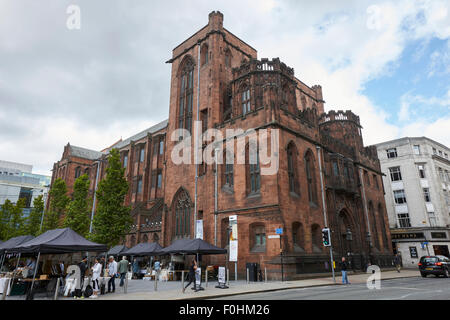 La John Rylands Library building Manchester England UK Banque D'Images