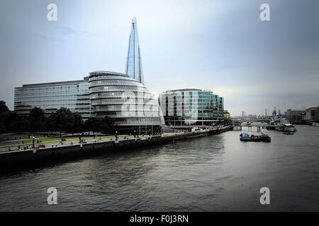 Londres,- 25 mai : London City Hall, siège pour le Maire et le Conseil municipal le 25 mai 2015 à Londres. Banque D'Images