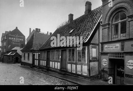 Andersen, Hans Christian, 2.4.1805 - 4.8.1875, auteur/écrivain danois, sa maison à Odense, , Banque D'Images