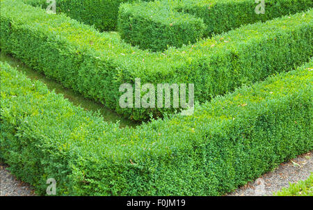 L'article d'un labyrinthe fait de couverture. Banque D'Images