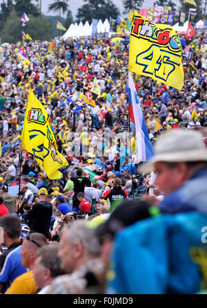 Brno, République tchèque. Août 16, 2015. Grand Prix de la République tchèque, République tchèque 2015, Août 16, Brno, République tchèque. Credit : Lubos Pavlicek/CTK Photo/Alamy Live News Banque D'Images