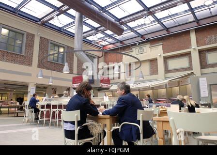 Le magasin Eataly à Turin (Piémont, Italie), qui fait partie de la chaîne internationale de distribution de nourriture de qualité italienne Banque D'Images