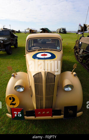 La voiture d'état-major général de la campagne du désert pendant la seconde guerre mondiale Banque D'Images