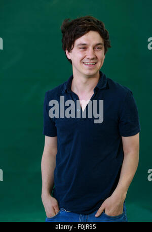 Édimbourg. UK. 17 août, 2015. Edinburgh International Book Festival. Thomas Morris photographié au cours de Edinburgh International Book Festival. Credit : Pako Mera/Alamy Live News Banque D'Images