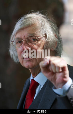 Édimbourg. UK. 17 août, 2015. Edinburgh International Book Festival. Ted Honderich photographié au cours de Edinburgh International Book Festival. Credit : Pako Mera/Alamy Live News Banque D'Images