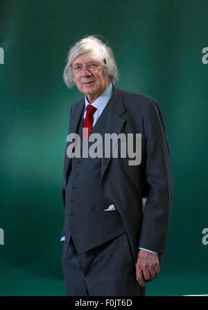 Édimbourg. UK. 17 août, 2015. Edinburgh International Book Festival. Ted Honderich photographié au cours de Edinburgh International Book Festival. Credit : Pako Mera/Alamy Live News Banque D'Images