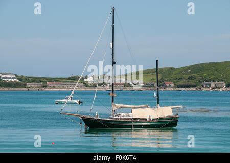 La location off Bryher, Isles of Scilly Banque D'Images