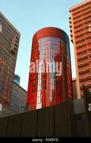 Skyline dans la ville d'Atlanta Downtown Area Banque D'Images