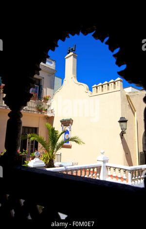 La légation américaine, Tanger, Maroc, Afrique du Nord Banque D'Images