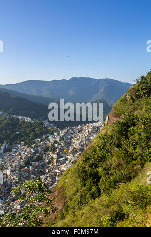 Favela de Rocinha Banque D'Images