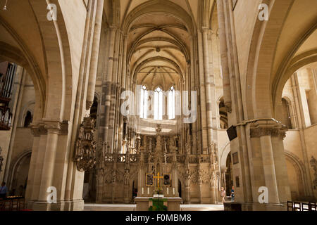 Intérieur de la cathédrale de Magdebourg, Magdeburg, Saxe- Anhalt, Allemagne Banque D'Images