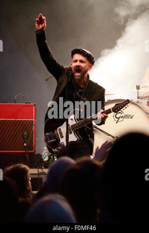 Stefan Hantel - Auftritt der Band 'Shantel et le Bucovina Club Orkestar" Franzoesiches - Deutsch Fest vor dem Brandenburger à Banque D'Images