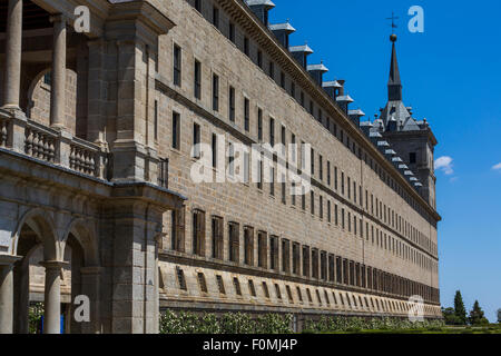 Site royal de San Lorenzo de El Escorial, Espagne Banque D'Images