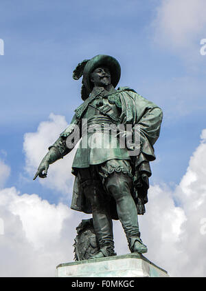 Statue du Roi Gustav II Adolf, Göteborg, Suède Banque D'Images