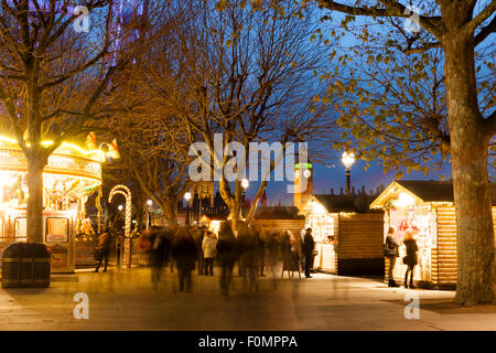 Marché de Noël de South Bank, Londres Banque D'Images