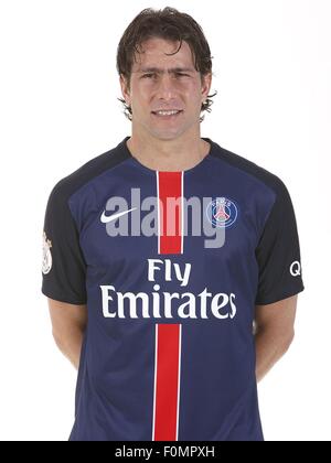 Paris, France. Août 17, 2015. Paris St allemand, français officiel de l'équipe de Ligue 1 pour la saison 2015-15 portraits du club. Numéro 17 © MAXWELL Plus Sport Action/Alamy Live News Banque D'Images