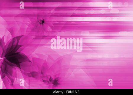 Résumé fond rose foncé Design. Pinky Toile Abstraction. Banque D'Images