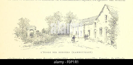 Les Environs de Paris. Ouvrage illustré de ... dessins d'après nature par G. Fraipont et accompagné d'une carte, etc image prise à partir de la page 447 "Les Environs de Paris Banque D'Images