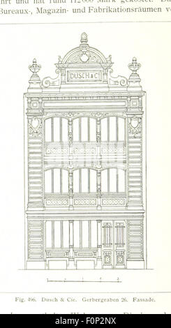 Strassburg und seine Bauten. Herausgegeben vom Architekten- und für Ingenieur-Verein Elsass-Lothringen. 655 Abbildungen mit en texte, etc. Image prise à partir de la page 584 de "trassburg und seine Bauten Banque D'Images