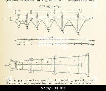 Un texte-livre de minerai et l'extraction de pierre ... Avec frontispice et 716 illustrations image prise à partir de la page 609 d'un "texte-livre d'Ore Banque D'Images