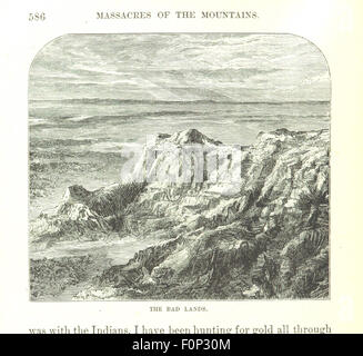 Massacres des montagnes. Une histoire de la guerre des Indiens du Far West ... Illustré page 612 Image réalisée à partir de 'Massacres des montagnes Banque D'Images