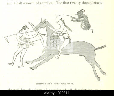 Massacres des montagnes. Une histoire de la guerre des Indiens du Far West ... Illustré page 618 Image réalisée à partir de 'Massacres des montagnes Banque D'Images