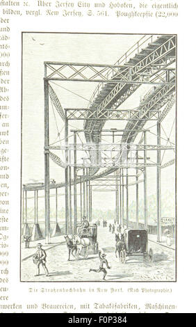 Image prise à partir de la page 659 de "Amerika : eine allgemeine Landeskunde. Dans Gemeinschaft mit Dr. E. Deckert und Prof. Dr W. Kükenthal herausgegeben von Prof. Dr W. Sievers. Mit 201 Abbildungen, etc' image prise à partir de la page 659 de "Amerika eine allgemeine Landeskunde Banque D'Images