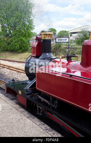 Bure valley narrow gauge Railway locomotive vapeur mark timothy wroxham Norfolk Banque D'Images