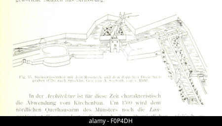 Strassburg und seine Bauten. Herausgegeben vom Architekten- und für Ingenieur-Verein Elsass-Lothringen. 655 Abbildungen mit en texte, etc. Image prise à partir de la page 137 de "trassburg und seine Bauten Banque D'Images